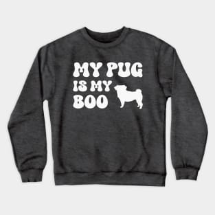 Pug Halloween Crewneck Sweatshirt